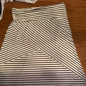 Calvin Klein maxi skirt w/ side slits